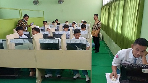 Pelaksanaan TKA Berjalan Lancar di SMAN 22 Surabaya