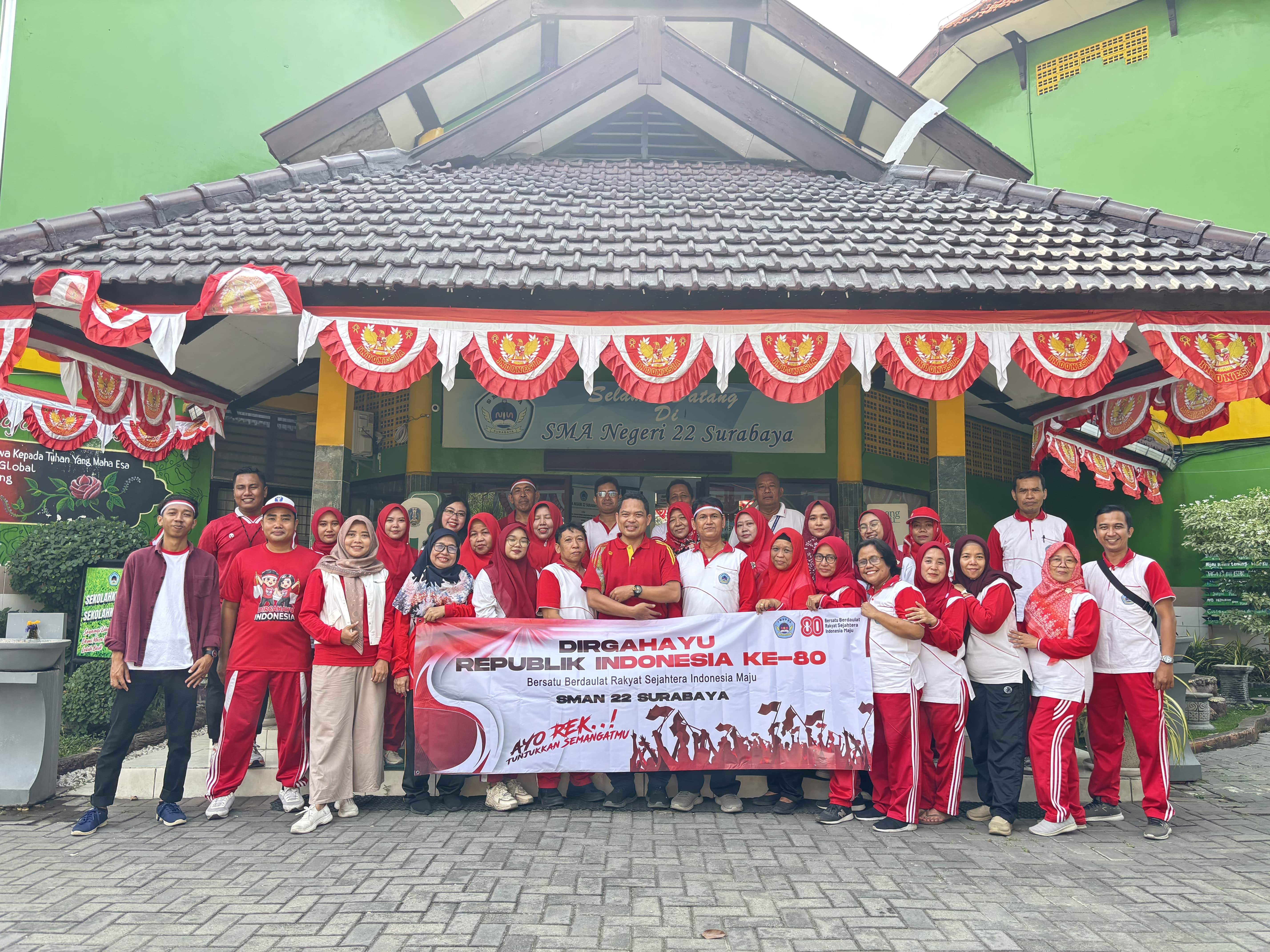 Foto Bersama Semarak Kemerdekaan ke-80